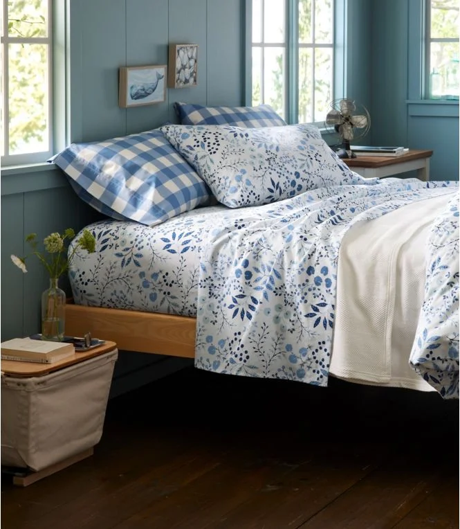 280-Thread-Count Pima Cotton Pillowcases, Check, Set of Two - Image 4