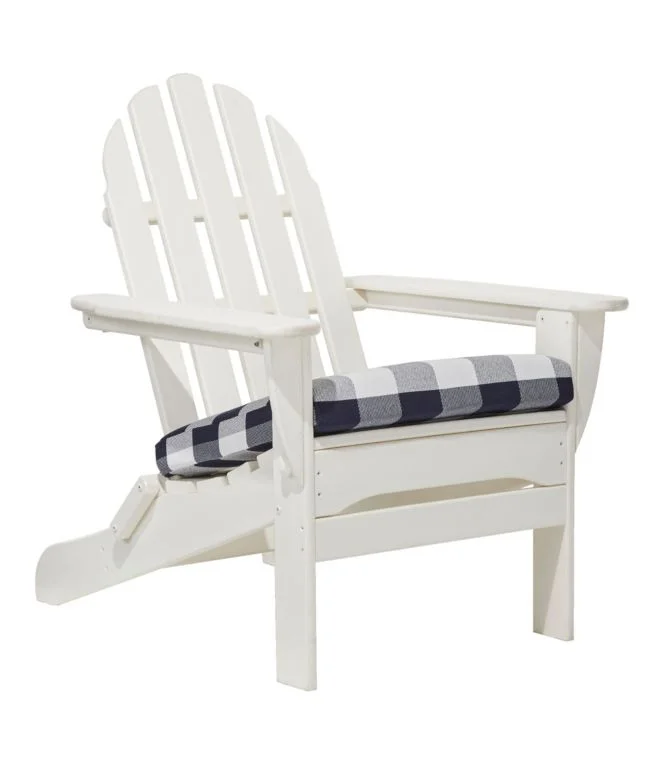 Alternative view of Adirondack Chair Seat Cushion, Buffalo Plaid