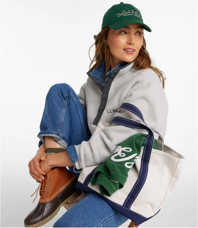 Adults'' Bean''s Classic Fleece Pullover - Image 3