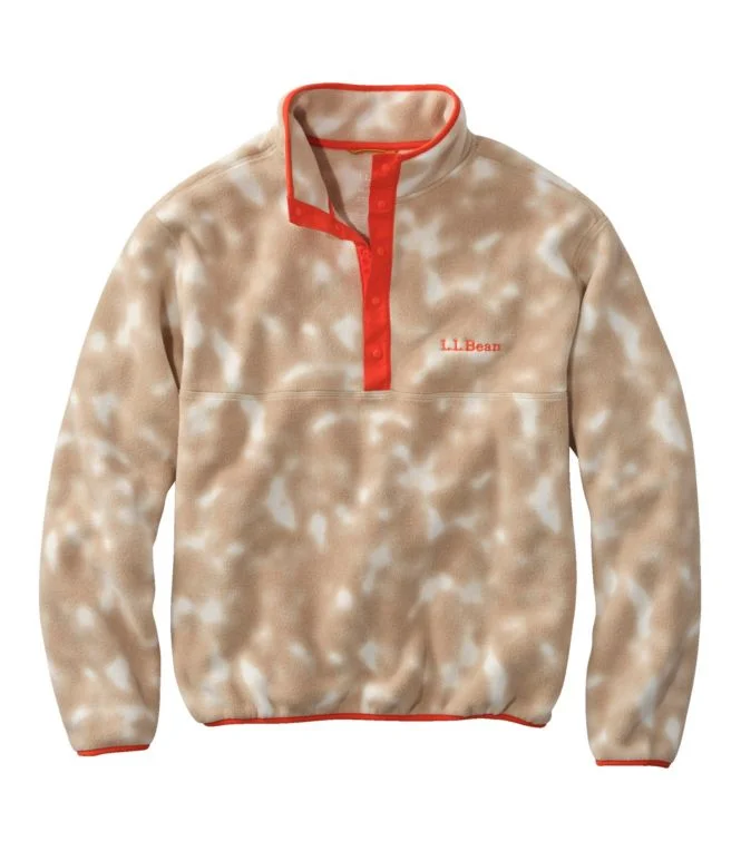 Adults'' Bean''s Classic Fleece Pullover, Print - Image 8