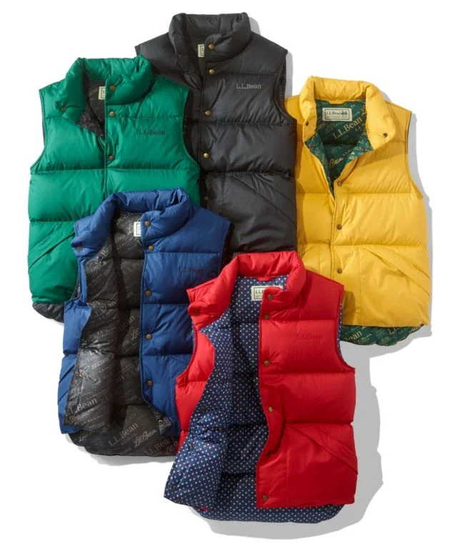 Adults'' Bean''s Trail Model Down Vest ''82 - Image 7