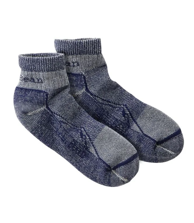 Adults'' Cresta Wool Lightweight Hiking Socks, Quarter-Crew - Image 4