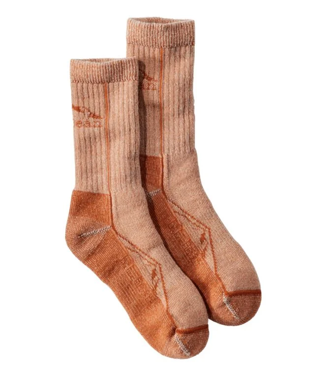 Adults'' Cresta Wool Midweight Hiking Socks, Crew