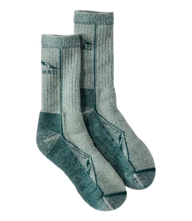 Adults'' Cresta Wool Midweight Hiking Socks, Crew - Image 4