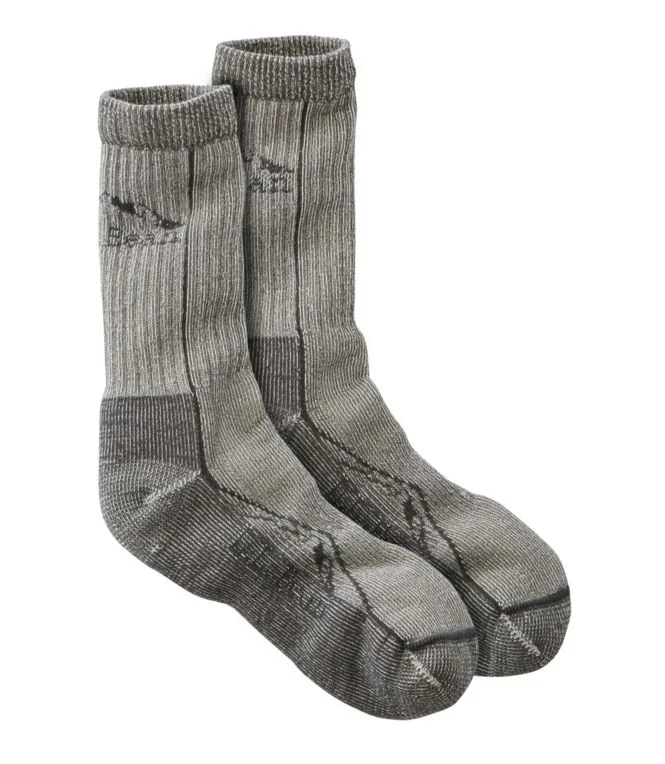 Adults'' Cresta Wool Midweight Hiking Socks, Crew - Image 6