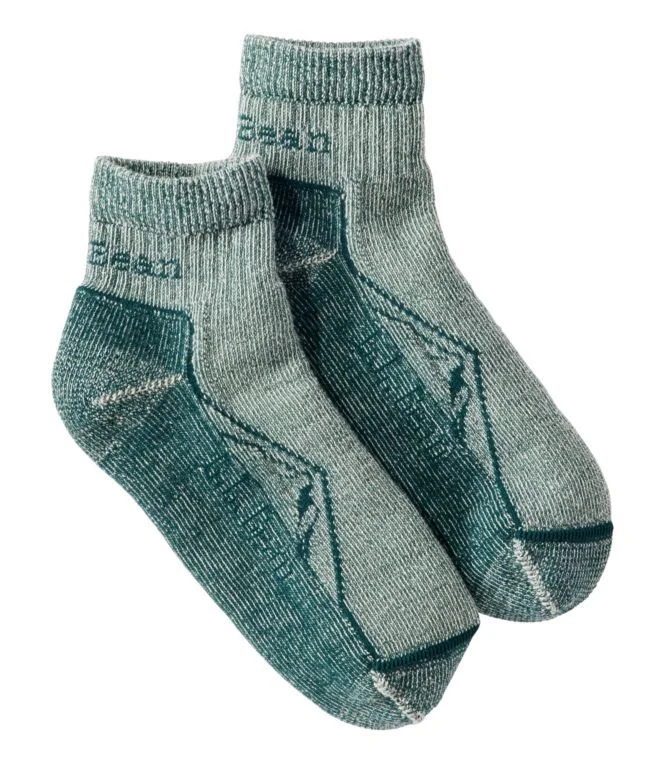 Alternative view of Adults'' Cresta Wool Midweight Hiking Socks, Quarter-Crew