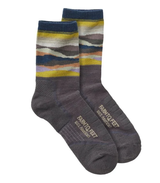 Adults'' Farm to Feet Max Patch 3/4 Crew Sock, Light Targeted Cushion - Image 5