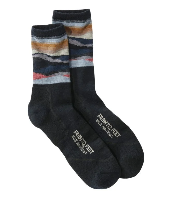 Adults'' Farm to Feet Max Patch 3/4 Crew Sock, Light Targeted Cushion