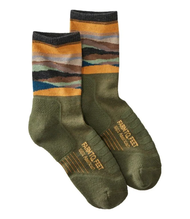 Adults'' Farm to Feet Max Patch 3/4 Crew Sock, Light Targeted Cushion - Image 6