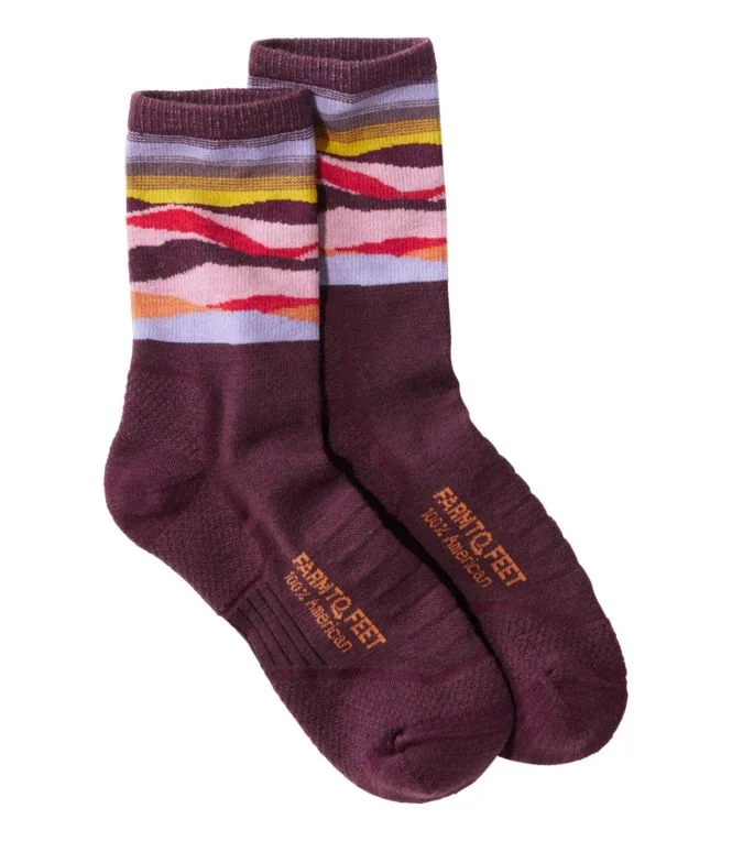 Adults'' Farm to Feet Max Patch 3/4 Crew Sock, Light Targeted Cushion - Image 4