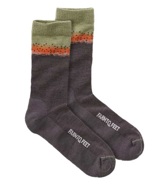 Alternative view of Adults'' Farm to Feet Missoula Crew Socks, Light Cushion