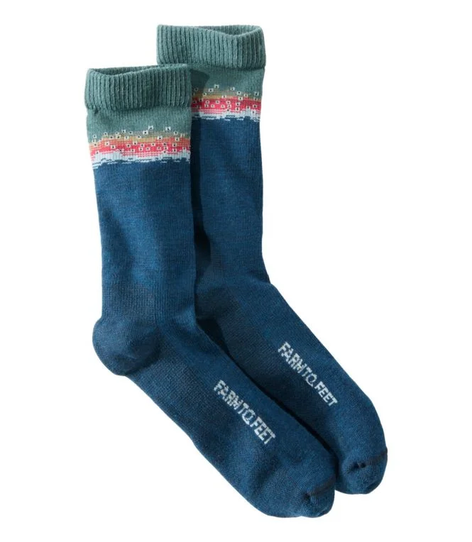 Adults'' Farm to Feet Missoula Crew Socks, Light Cushion - Image 3
