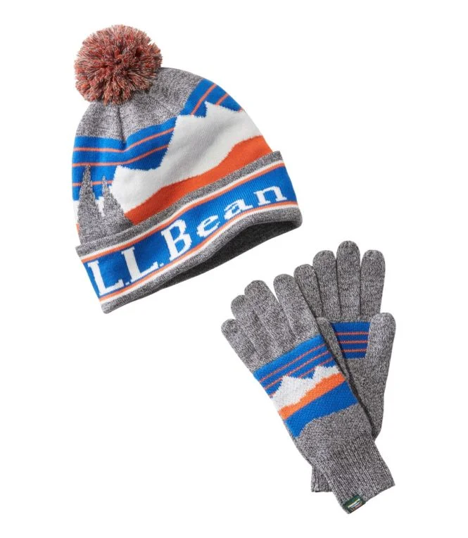 Alternative view of Adults'' Katahdin Hat and Gloves Set