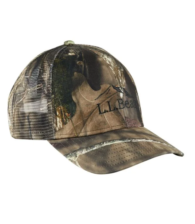 Adults'' L.L.Bean Camouflage Trucker Hat
