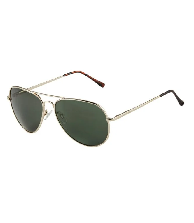 Adults'' L.L.Bean Classic Aviator Polarized Sunglasses