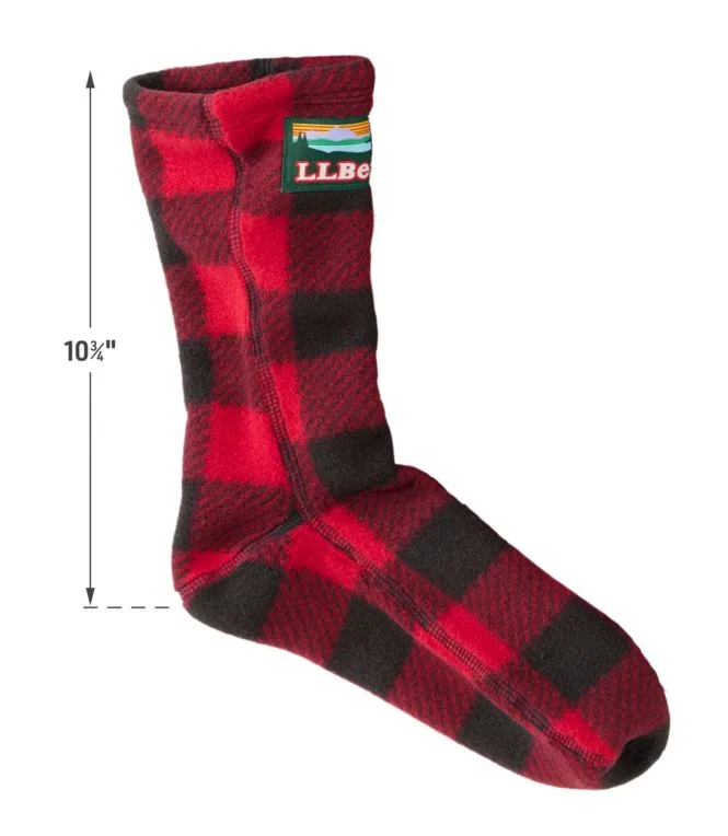 Adults'' L.L.Bean Fleece Socks - Image 3