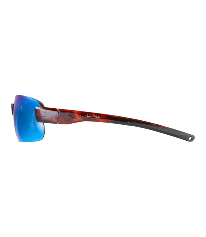 Adults'' L.L.Bean Polarized Performance BiFocal Rimless Mirror Sunglasses - Image 5
