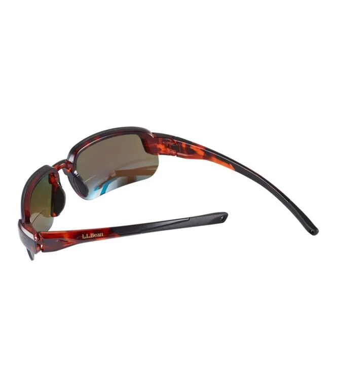 Adults'' L.L.Bean Polarized Performance BiFocal Rimless Mirror Sunglasses - Image 6