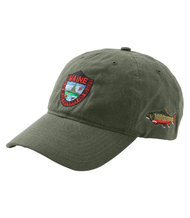 Adults'' MIF&W Waxcloth Hat, Brook Trout
