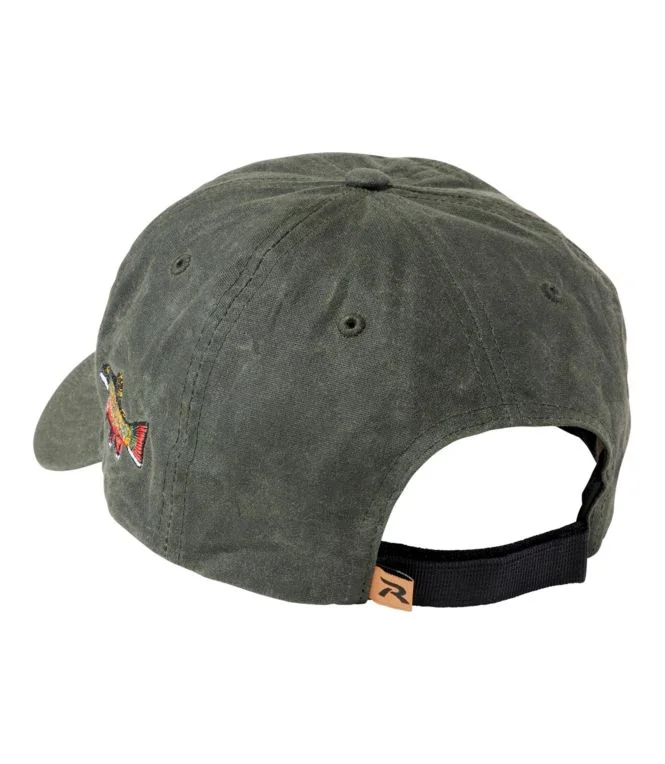 Adults'' MIF&W Waxcloth Hat, Brook Trout - Image 3