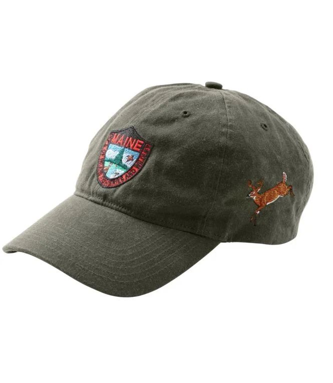 Adults'' MIF&W Waxcloth Hat, White-Tailed Deer