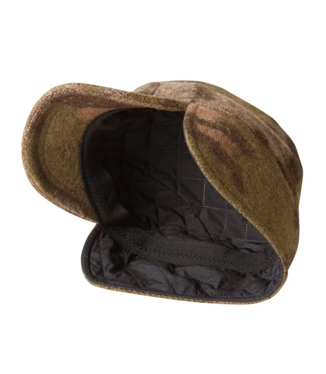 Adults'' Maine Guide Wool Cap with PrimaLoft, Camouflage