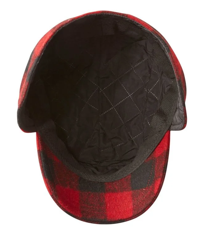 Adults'' Maine Guide Wool Cap with PrimaLoft, Plaid - Image 4