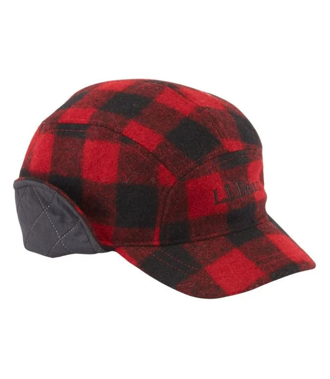 Adults'' Maine Guide Wool Cap with PrimaLoft, Plaid - Image 5
