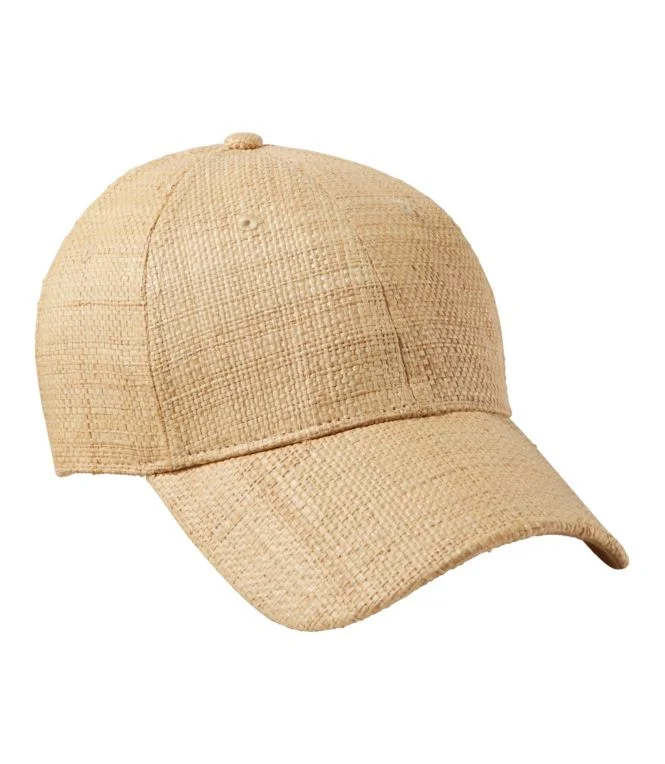 Adults'' SunSmart Straw Baseball Cap