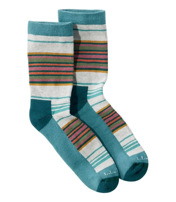 Alternative view of Adults'' Wicked Soft Cotton Socks, Multi Stripe