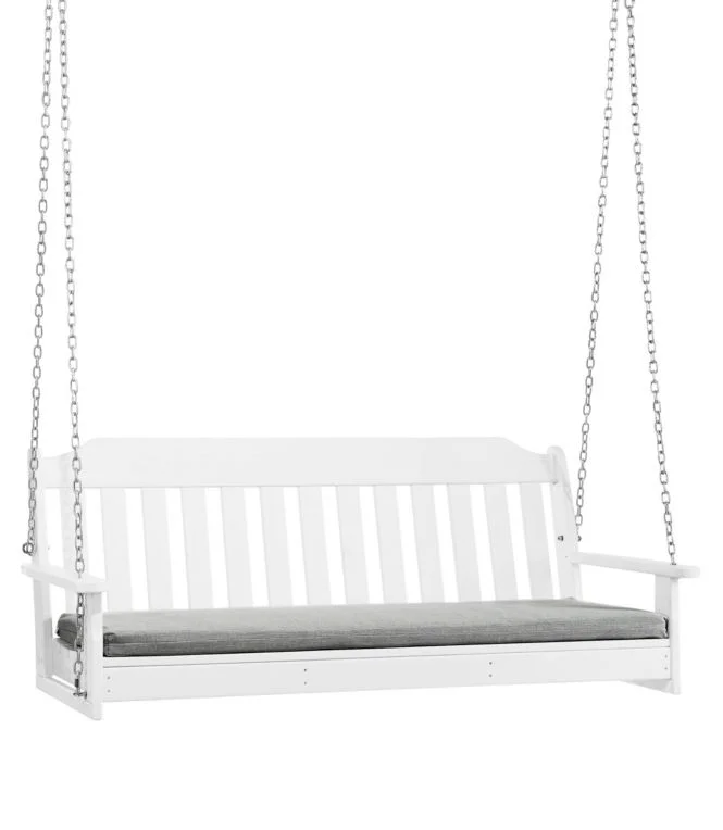 All-Weather 60"" Porch Swing Textured Cushion