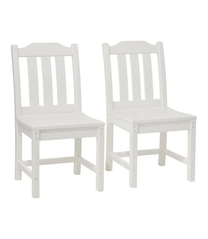 All-Weather Armless Chair, Set of Two - Image 7