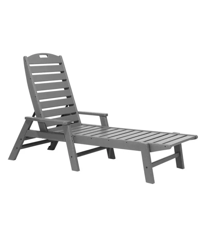 All-Weather Chaise Lounger with Arms - Image 5