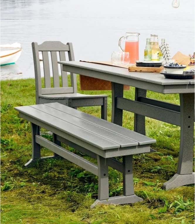 All-Weather Farmhouse Bench - Image 3