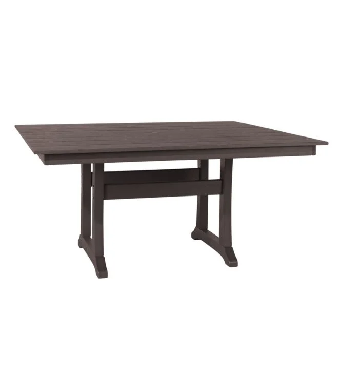 All-Weather Farmhouse Table, Square, 8-Person - Image 7