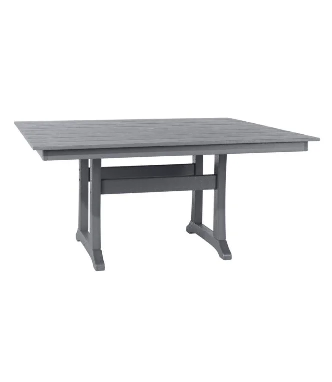 All-Weather Farmhouse Table, Square, 8-Person - Image 8