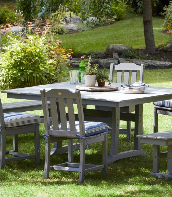 All-Weather Farmhouse Table, Square, 8-Person - Image 3