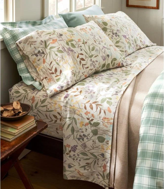 Birch Floral Flannel Sheet Collection - Image 3
