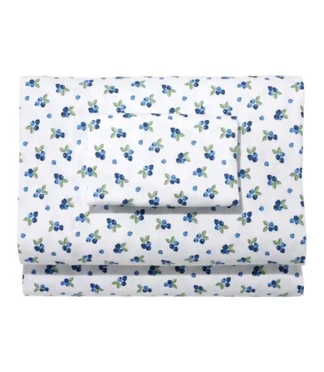 Alternative view of Blueberry Flannel Sheet Collection