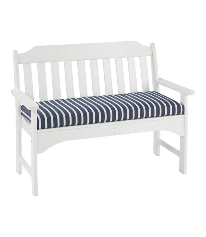 Casco Bay All-Weather Bench Cushion, Stripe - Image 3