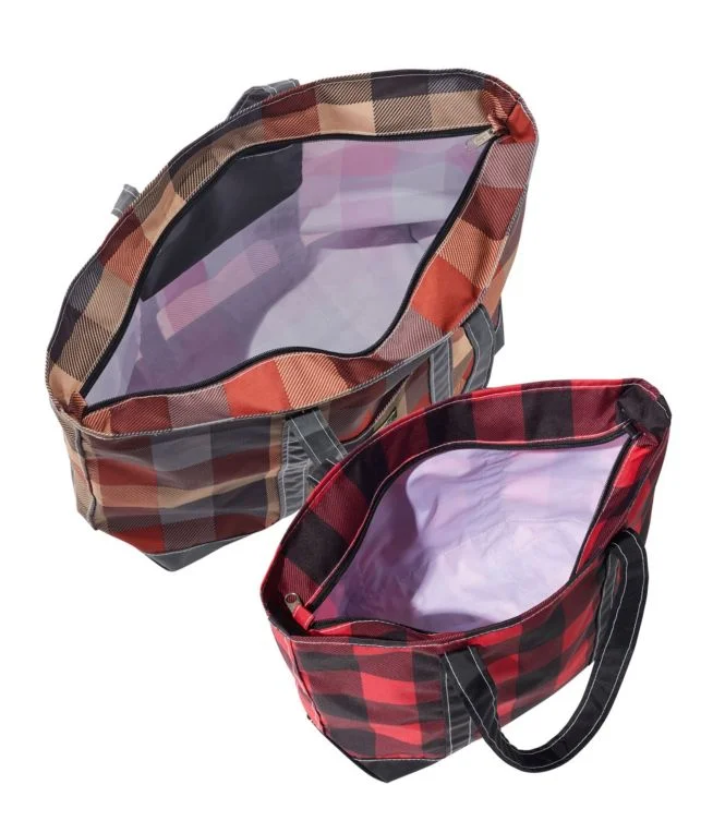 Everyday Lightweight Tote, Plaid - Image 4