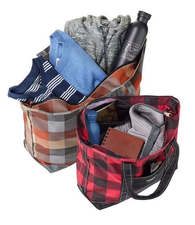 Everyday Lightweight Tote, Plaid - Image 5