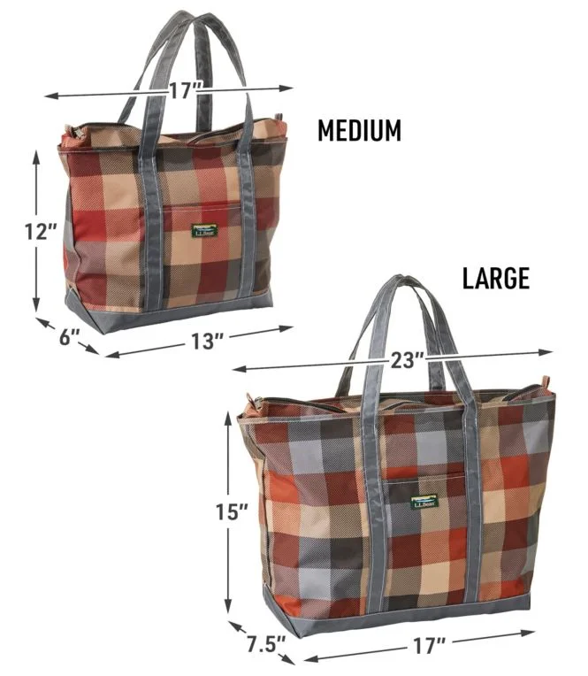 Everyday Lightweight Tote, Plaid - Image 6