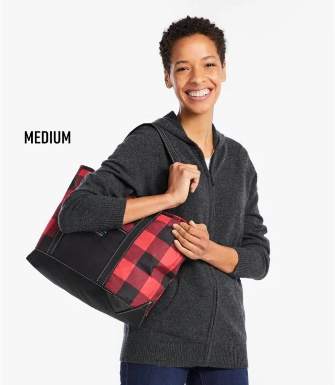 Everyday Lightweight Tote, Plaid - Image 7