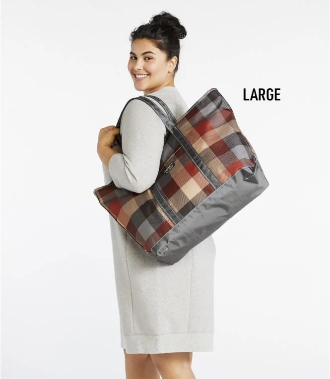 Everyday Lightweight Tote, Plaid - Image 8
