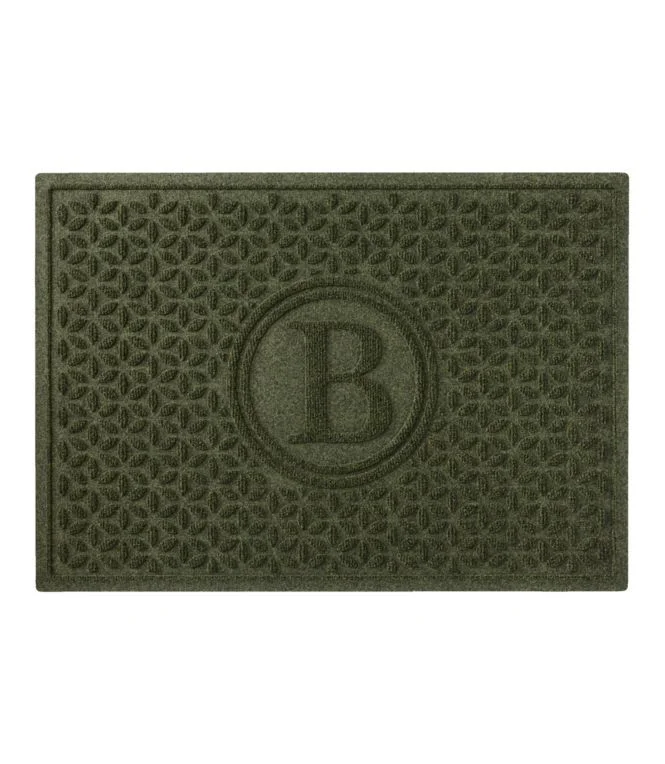 Heavyweight Recycled Waterhog Doormat, Blooming Circles, Personalized - Image 9