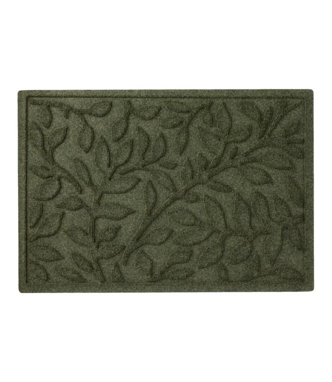 Alternative view of Heavyweight Recycled Waterhog Doormat, Woodland Leaf