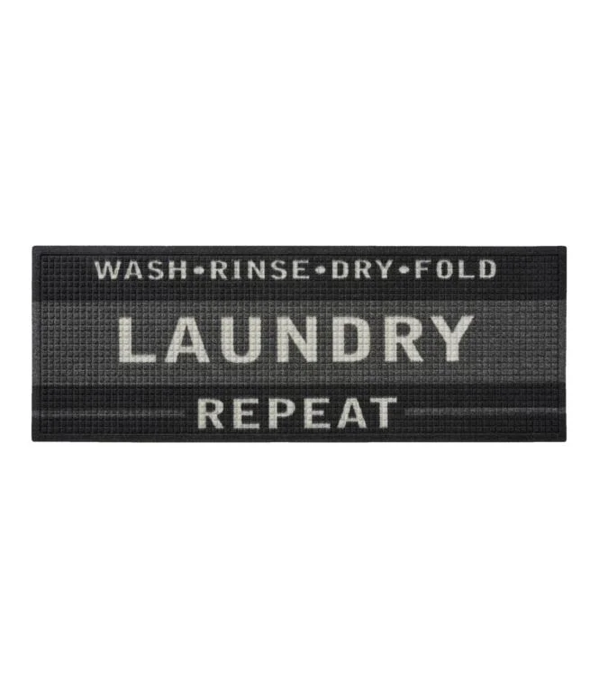 Heavyweight Recycled Waterhog Laundry Room Mat Runner