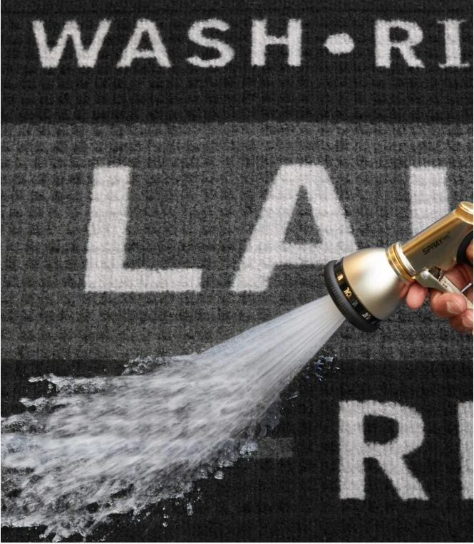 Heavyweight Recycled Waterhog Laundry Room Mat Runner - Image 4