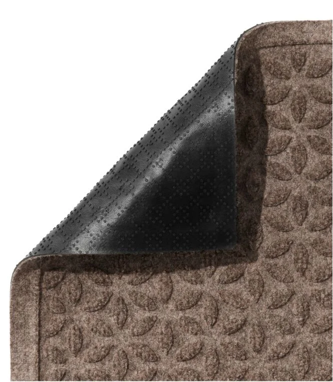 Heavyweight Recycled Waterhog Mat Runner, Blooming Circles - Image 3